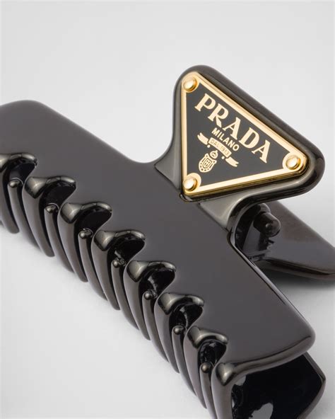 prada hair claw clip|prada headbands.